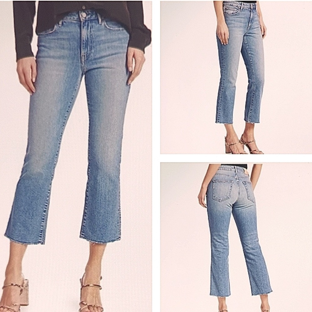 TRAVE BRAND Distressed fabulous fit 31 Colette kick Flare style jeans love these